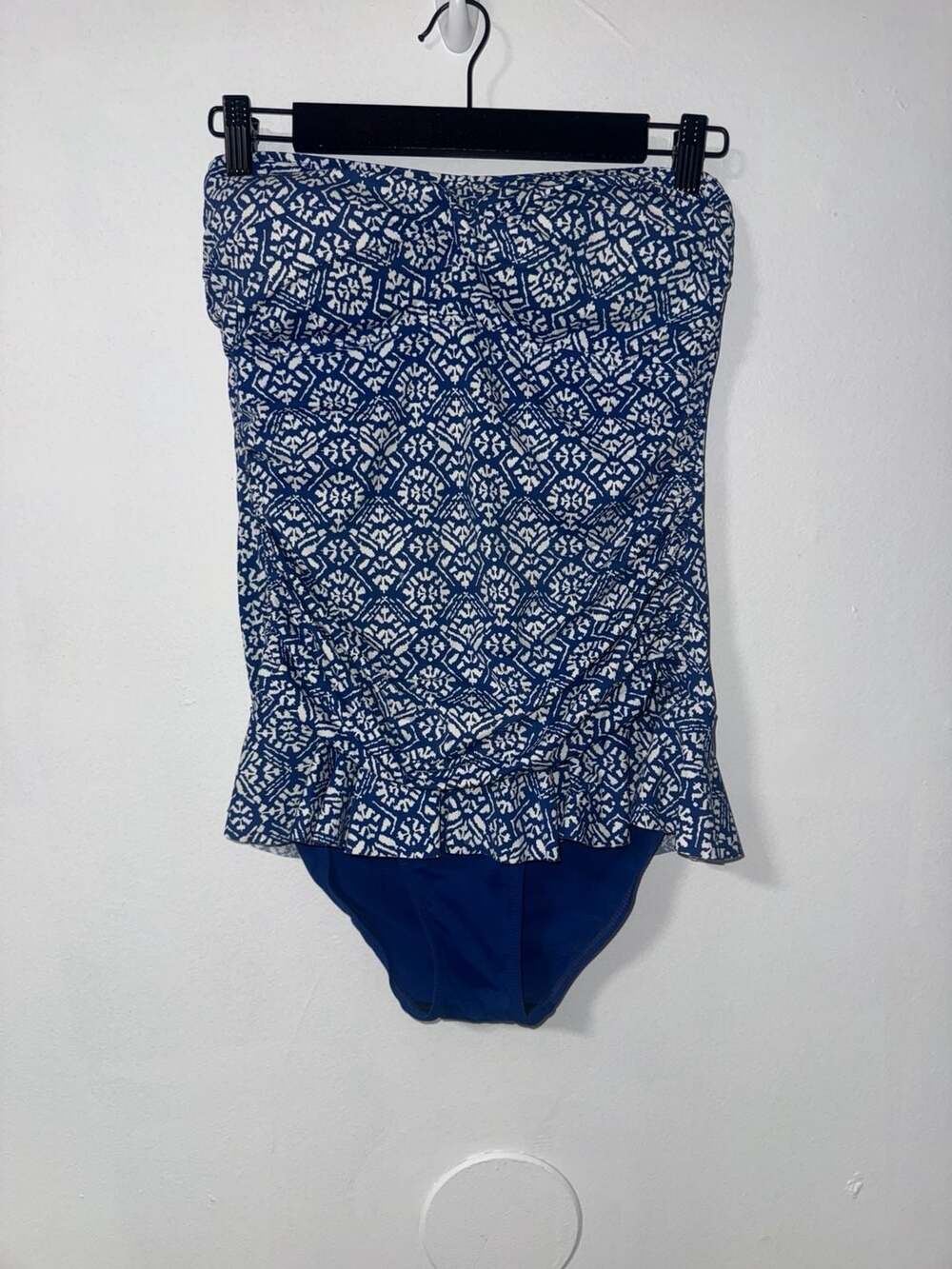 Lauren Ralph Lauren Swimsuit Size 12 Blue White